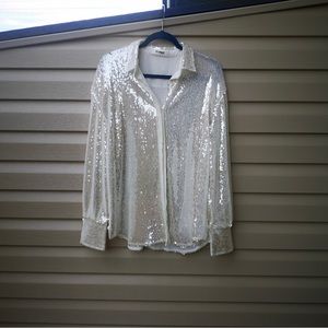 Gorgeous Sequin Blouse